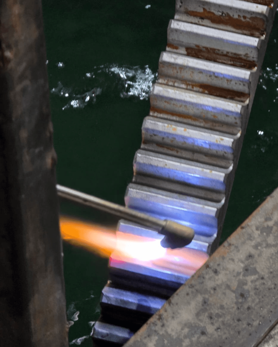 Flame Hardening